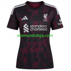 Camisola Liverpool Mulher Equipamento Terceiro 2026-2027 Manga Curta